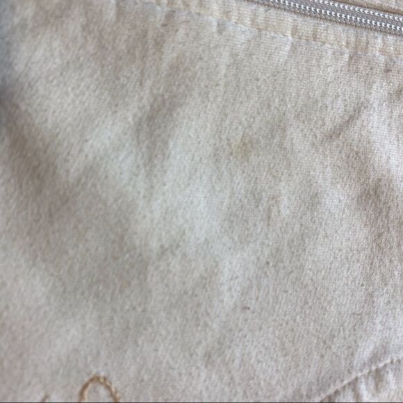 Prana Vintage Cream Hooded Front Zip Jacket Size Medium - Picture 14 of 15